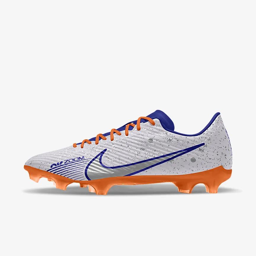 Giày Nike Zoom Mercurial Vapor 15 Academy Fg/Mb By You Nữ Cam